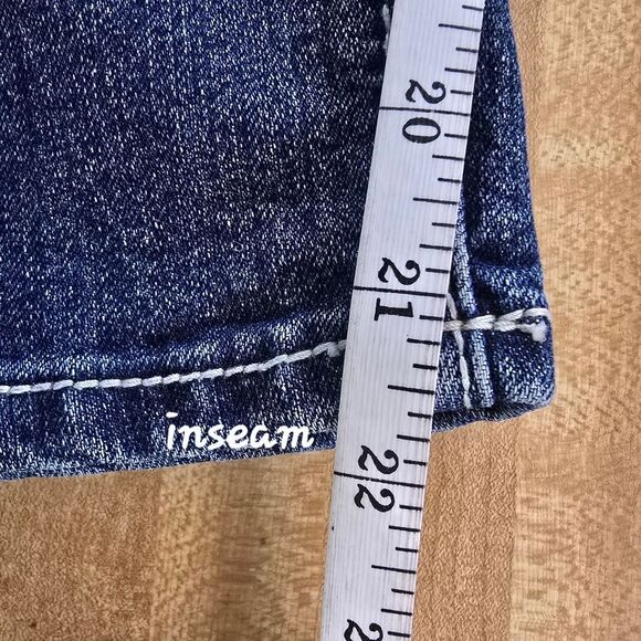 Love Nation Blue Ankle Cropped Tapered Fit Jeans 18W (JEA9) - Picture 3 of 10